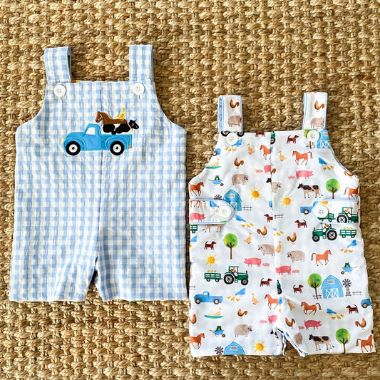 Reversible Farm Truck Jon Jon - Sunny Meadow Boutique