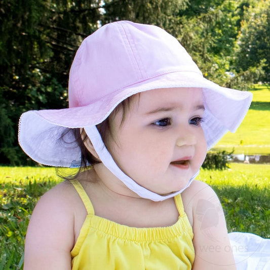 Reversible Girls Moonstitch Hat - Sunny Meadow Boutique
