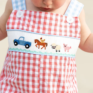 Reversible Tractor / Little Blue Farm Truck Jon Jon - Sunny Meadow Boutique