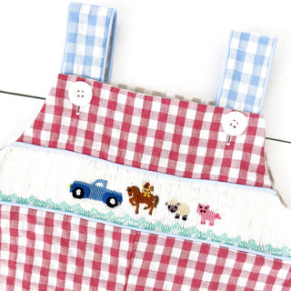 Reversible Tractor / Little Blue Farm Truck Jon Jon - Sunny Meadow Boutique