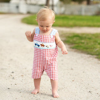 Reversible Tractor / Little Blue Farm Truck Jon Jon - Sunny Meadow Boutique