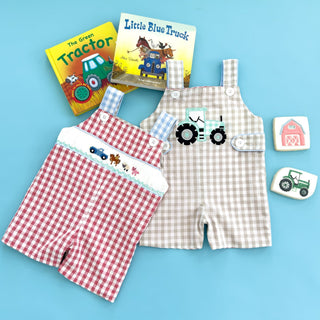 Reversible Tractor / Little Blue Farm Truck Jon Jon - Sunny Meadow Boutique