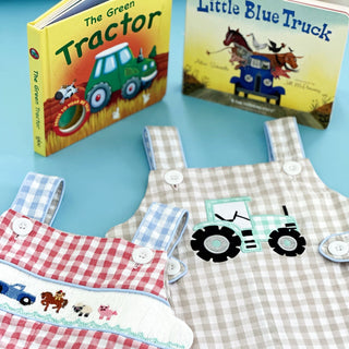 Reversible Tractor / Little Blue Farm Truck Jon Jon - Sunny Meadow Boutique