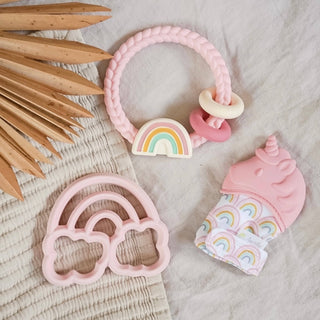 Ritzy Rattle™ Silicone Teether Rattles - Sunny Meadow Boutique