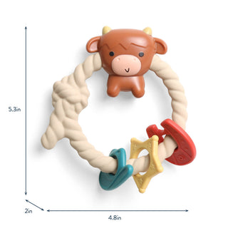 Ritzy Rattle™ Silicone Teether Rattles - Sunny Meadow Boutique