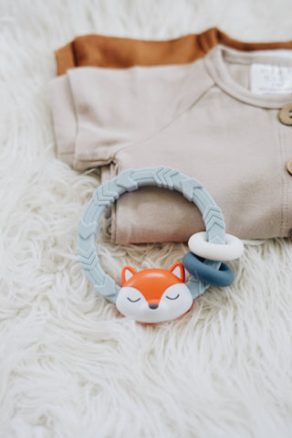 Ritzy Rattle™ Silicone Teether Rattles - Sunny Meadow Boutique