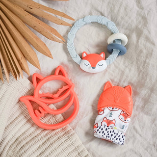 Ritzy Rattle™ Silicone Teether Rattles - Sunny Meadow Boutique
