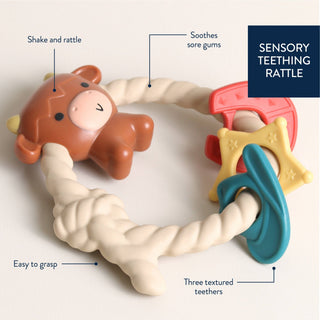 Ritzy Rattle™ Silicone Teether Rattles - Sunny Meadow Boutique