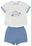 Lion shirt with blue shorts