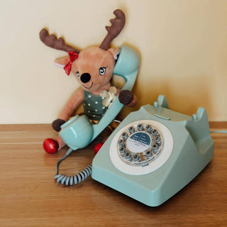 Rosie The Reindeer Wired Doll with Removable Costume - Sunny Meadow Boutique