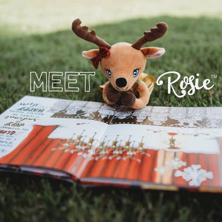 Rosie The Reindeer Wired Doll with Removable Costume - Sunny Meadow Boutique