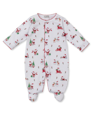 Santa Christmas Footie - Sunny Meadow Boutique