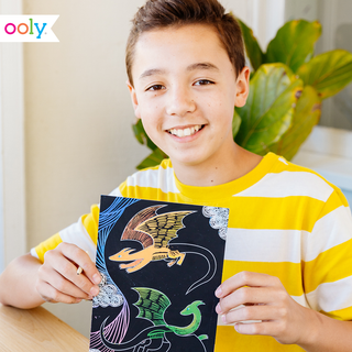 Scratch & Scribble - Fantastic Dragons - Sunny Meadow Boutique