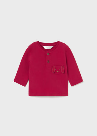 Infant Boys Cotton Crew Tee (Available in 4 Colors)
