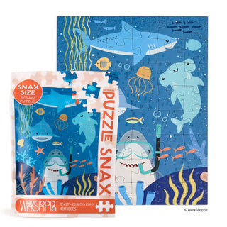 Shark Tank 48 Piece Puzzle Snax - Sunny Meadow Boutique