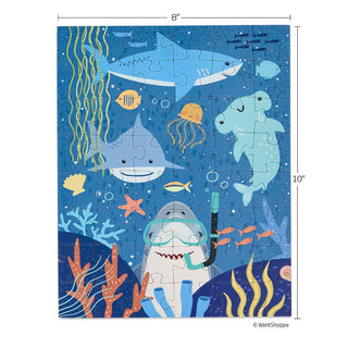Shark Tank 48 Piece Puzzle Snax - Sunny Meadow Boutique