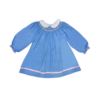 Smocked Hearts Bishop Dress - Sunny Meadow Boutique