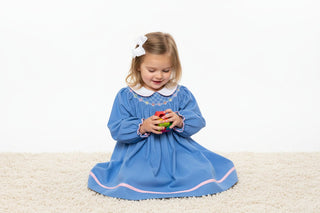 Smocked Hearts Bishop Dress - Sunny Meadow Boutique