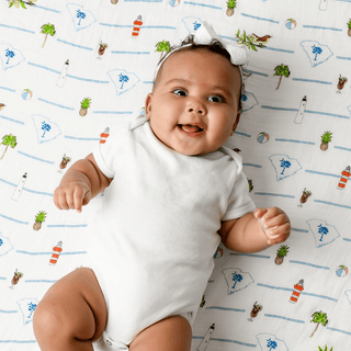 South Carolina Baby Muslin Swaddle Receiving Blanket - Sunny Meadow Boutique