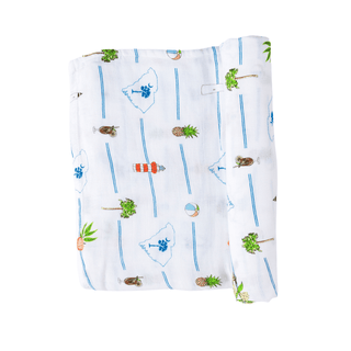 South Carolina Baby Muslin Swaddle Receiving Blanket - Sunny Meadow Boutique