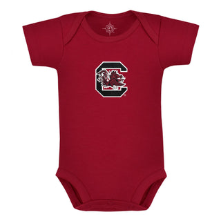 South Carolina Gamecocks Infant Bodysuit: Embroidery - Sunny Meadow Boutique