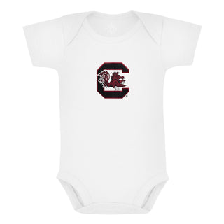 South Carolina Gamecocks Infant Bodysuit: Embroidery - Sunny Meadow Boutique