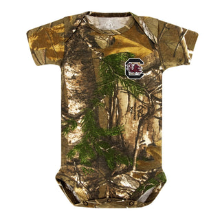South Carolina Gamecocks Infant Bodysuit: Embroidery - Sunny Meadow Boutique