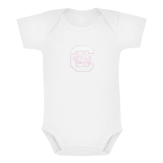 South Carolina Gamecocks Infant Bodysuit: Embroidery - Sunny Meadow Boutique