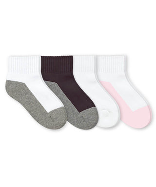Sport Quarter Socks 3 Pair Pack - Sunny Meadow Boutique