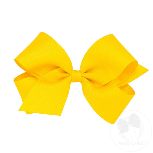 Spring Classic Grosgrain Hair Bow - Sunny Meadow Boutique