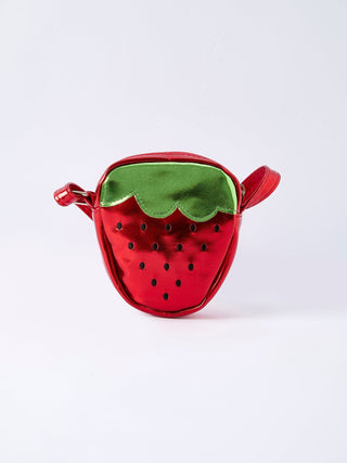 Spring Strawberry Girl Crossbody Bag - Sunny Meadow Boutique