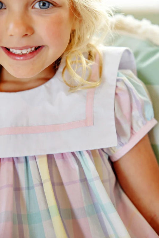 Stewart's Square Collar Dress - Sunny Meadow Boutique