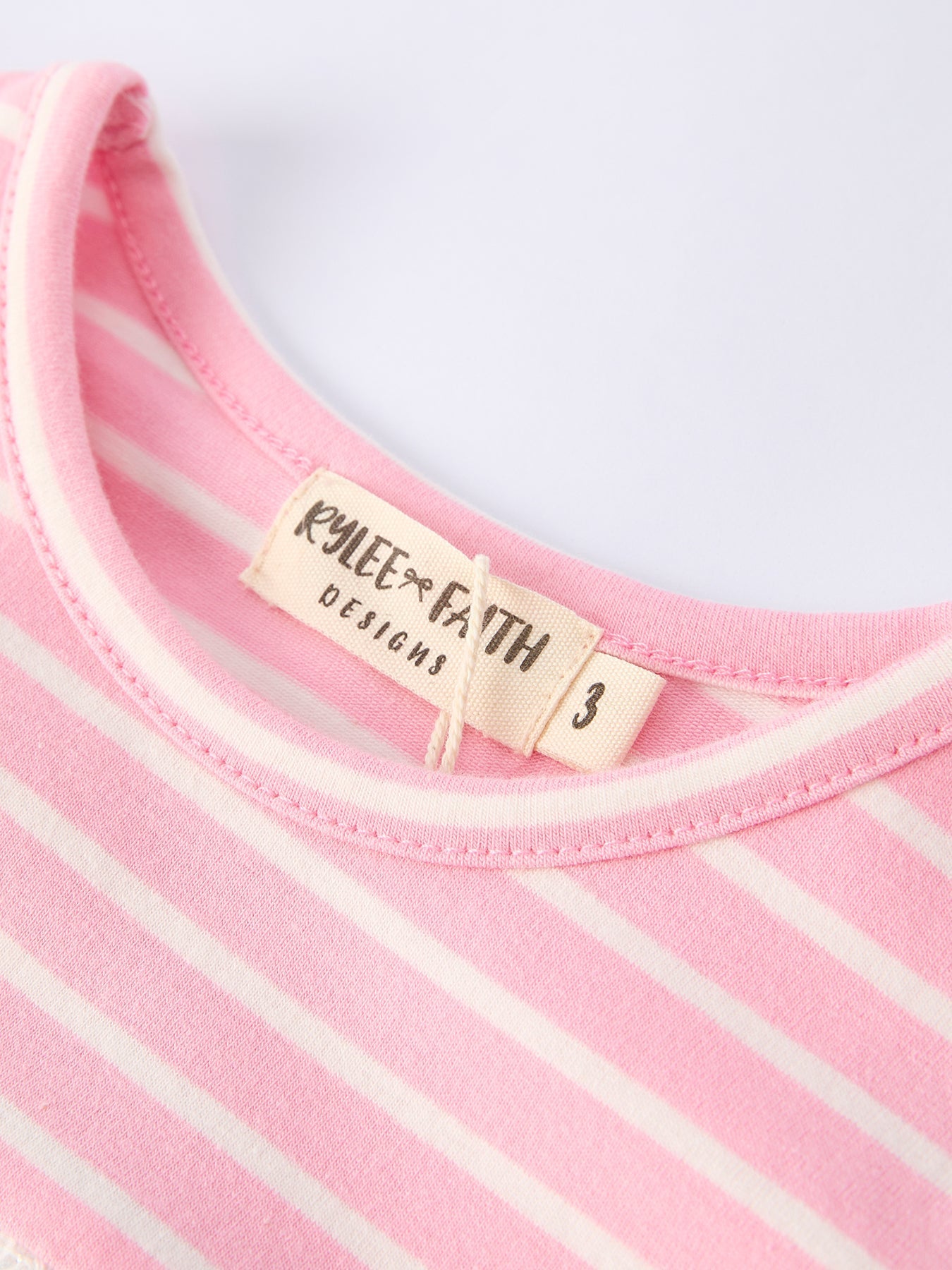 Strawberry Embroidery Pink Stripe Girl Smocked Dress - Sunny Meadow Boutique