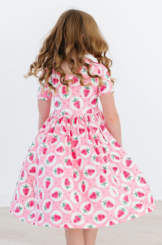 Strawberry Fields S/S Pocket Twirl Dress - Sunny Meadow Boutique