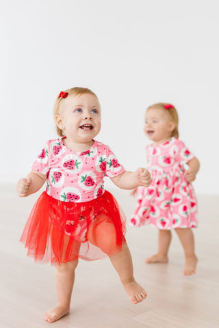 Strawberry Fields S/S Pocket Twirl Dress - Sunny Meadow Boutique