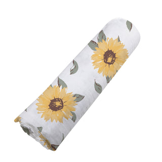 Sunflower Farm Bamboo Swaddle - Sunny Meadow Boutique
