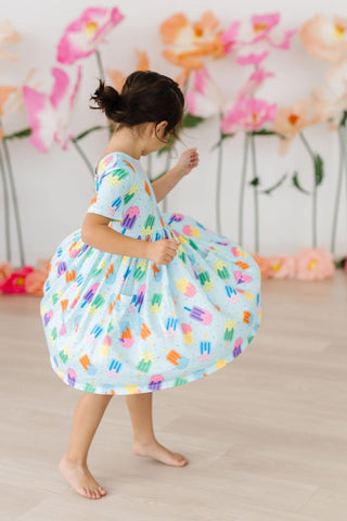 Sweet Treat S/S Pocket Twirl Dress - Sunny Meadow Boutique