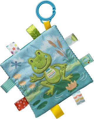 Taggies Peepers Frog Crinkle Me  - Sunny Meadow Boutique