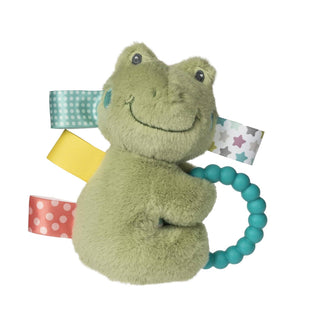 Taggies Peepers Frog Teether Rattle  - Sunny Meadow Boutique