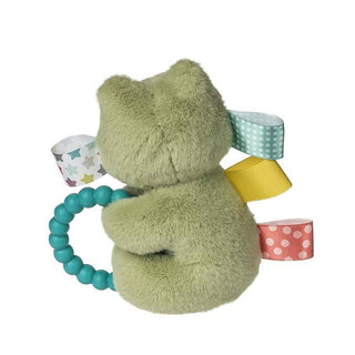 Taggies Peepers Frog Teether Rattle  - Sunny Meadow Boutique