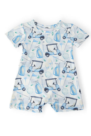 Tee Time S/S Shorty One - Piece - Sunny Meadow Boutique