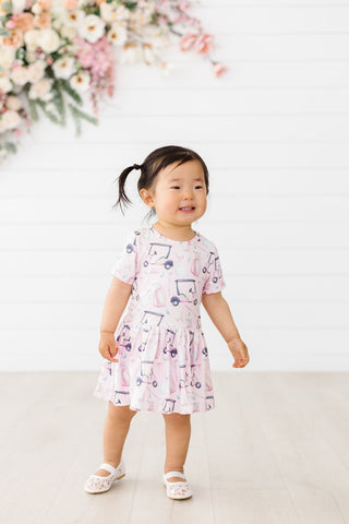 Tee Time S/S Twirl Bodysuit - Sunny Meadow Boutique