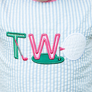 Teeing Up To Two Birthday Golf Dress - Sunny Meadow Boutique