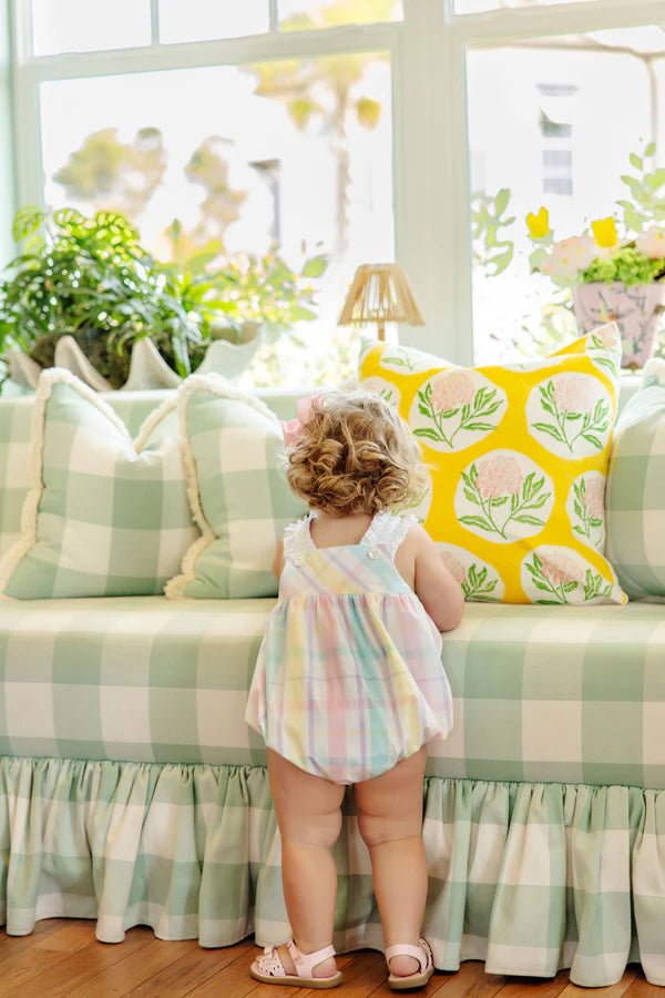 The Beaufort Bonnet Company Babs Bubble in Brunch Plate Plaid - Sunny Meadow Boutique