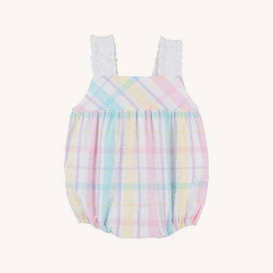 The Beaufort Bonnet Company Babs Bubble in Brunch Plate Plaid - Sunny Meadow Boutique