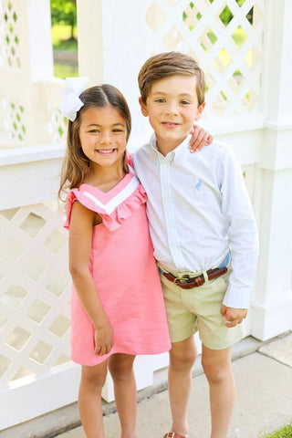The Beaufort Bonnet Company Darla Ruffle Pima Cotton Dress - Romany Rose - Sunny Meadow Boutique