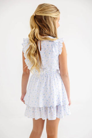 The Beaufort Bonnet Company Emily Rives Ruffle Dress - Dunwoody Daisy - Sunny Meadow Boutique