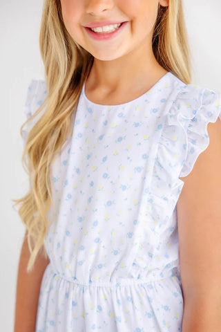 The Beaufort Bonnet Company Emily Rives Ruffle Dress - Dunwoody Daisy - Sunny Meadow Boutique