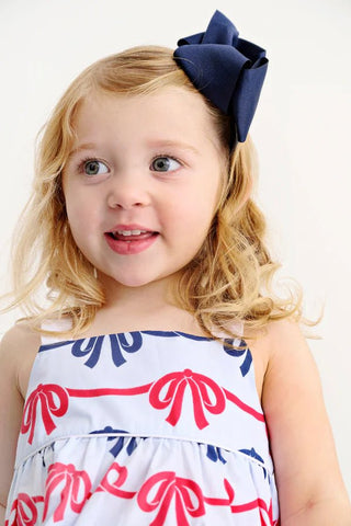 The Beaufort Bonnet Company Girls Idabelle Bloomer Set – Brentwood Bows & Worth Avenue White - Sunny Meadow Boutique