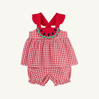 The Beaufort Bonnet Company Nancy's Novelty Set - Richmond Red Watermelon - Sunny Meadow Boutique